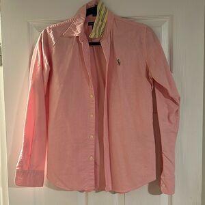 Ralph Lauren pink Oxford button down